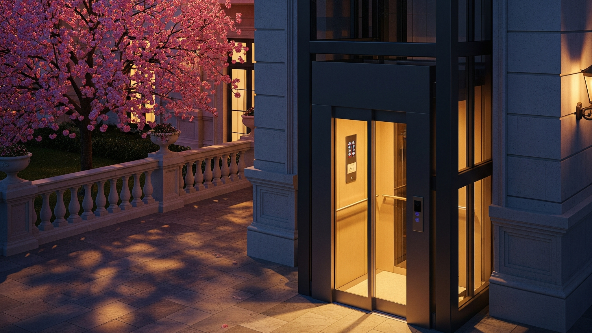 Mars Elevator Background